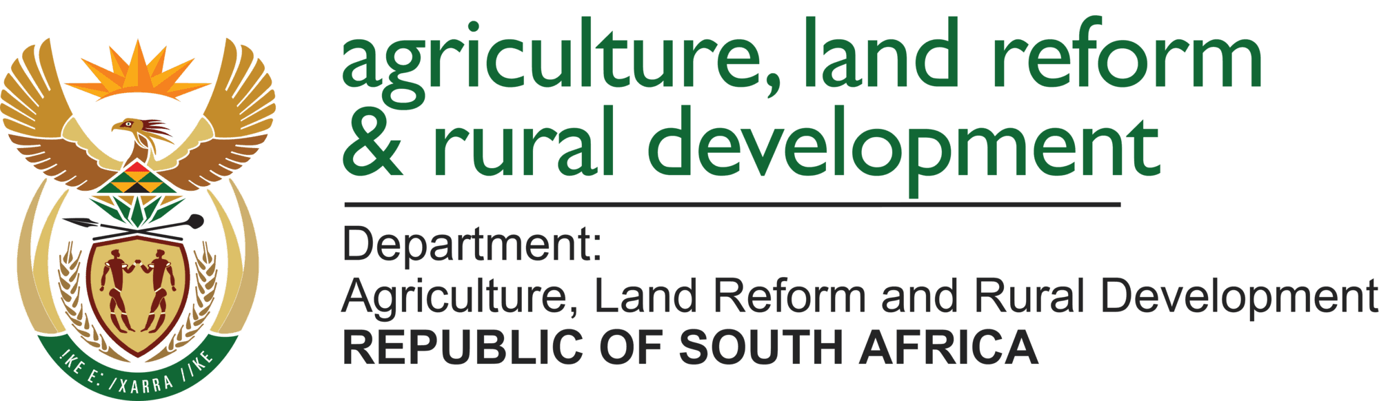 Department of Agriculture, Land Reform and Rural Development - Republic of South Africa