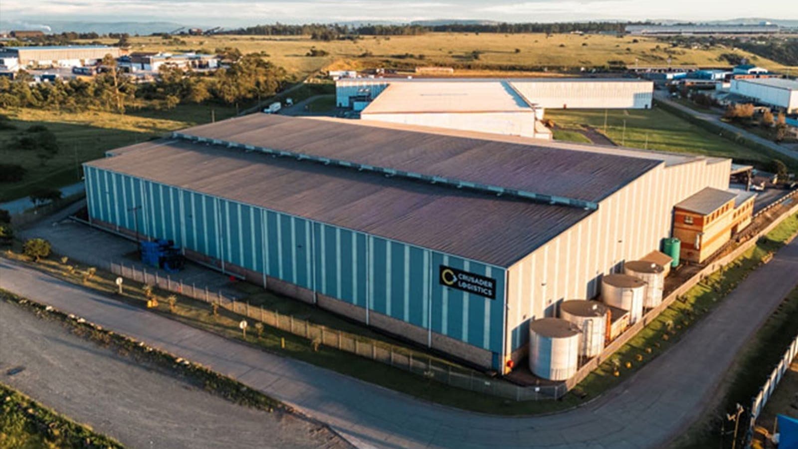 Bird netting at the Crusader Logistics warehouse in Cato Ridge, by BCS Bird Control Services