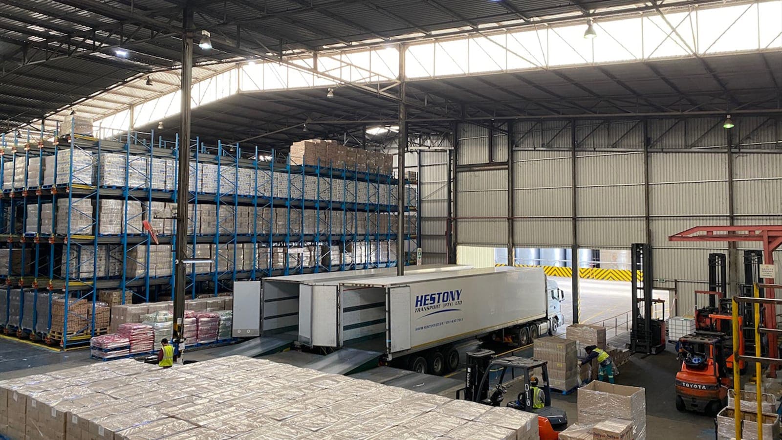 Bird proofing at the Willowton Group food factory in Pietermaritzburg, by BCS Bird Control Services